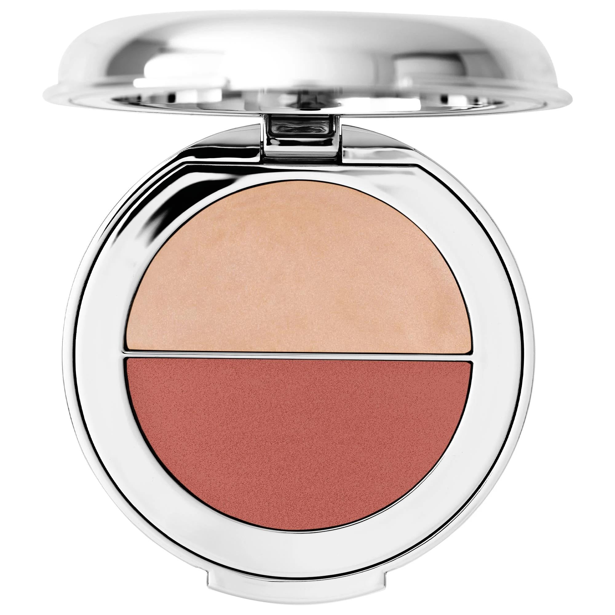 Skin Enhancing Duo: Cream Blush and Hydrating Highlighter - Vegan, Cruelty-Free for Radiant, Smooth Skin & Natural Makeup Look