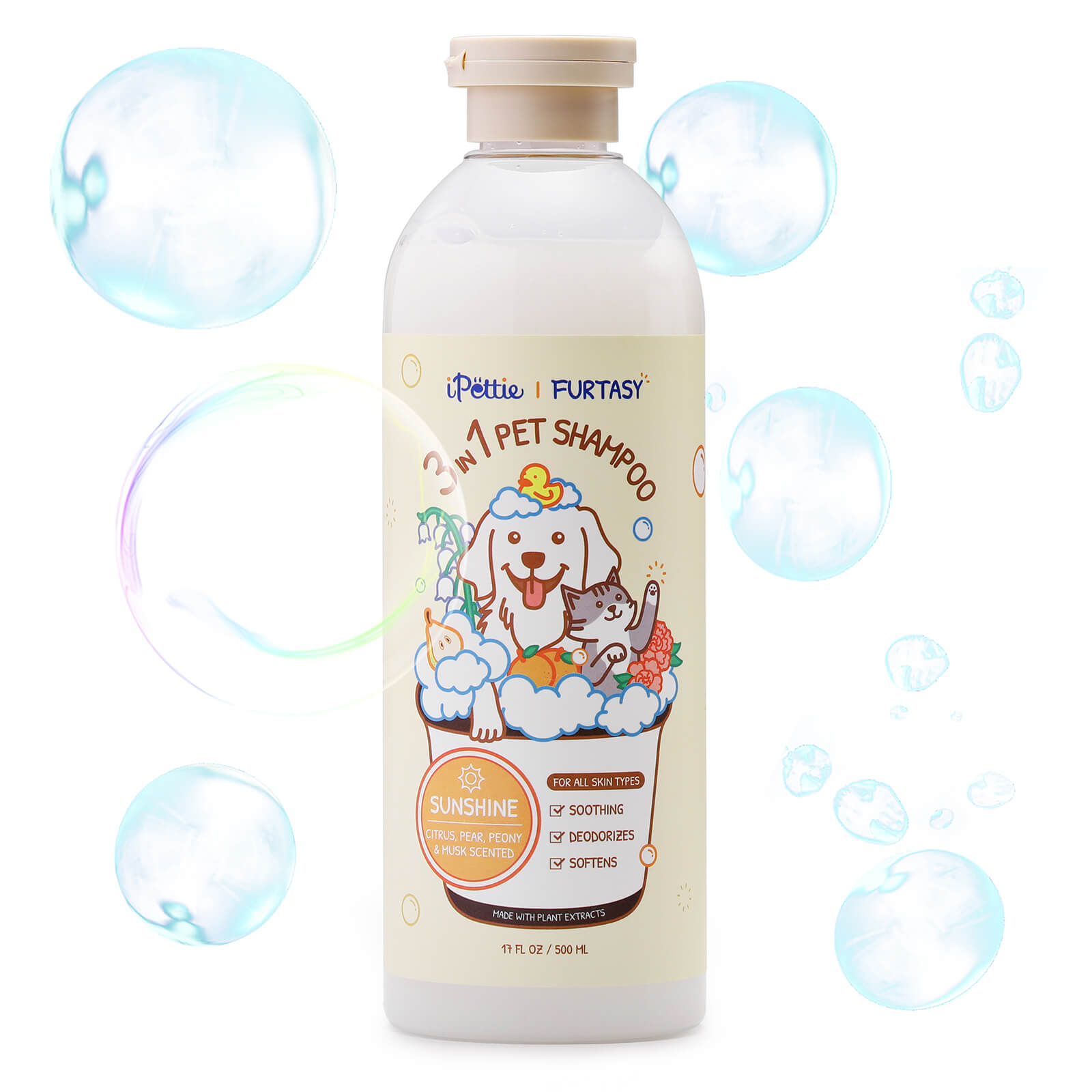 Furtasy Pet Shampoo, Sunshine & Cozy Formulas – TURBRO, view 4