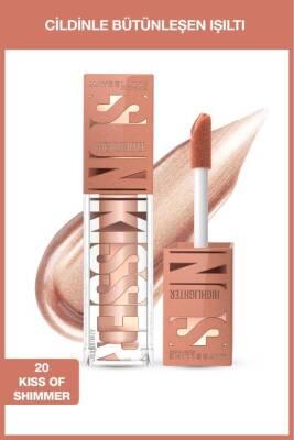 Maybelline Sunkisser Liquid Highlighter: Natural Glow Makeup, Shimmer Illuminator, Easy Blend - Kiss of Shimmer