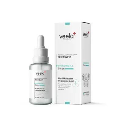Veela Hyaluronic Acid Serum 30ml - Intensive Moisturizer for Dry Skin, Anti-Aging Skincare