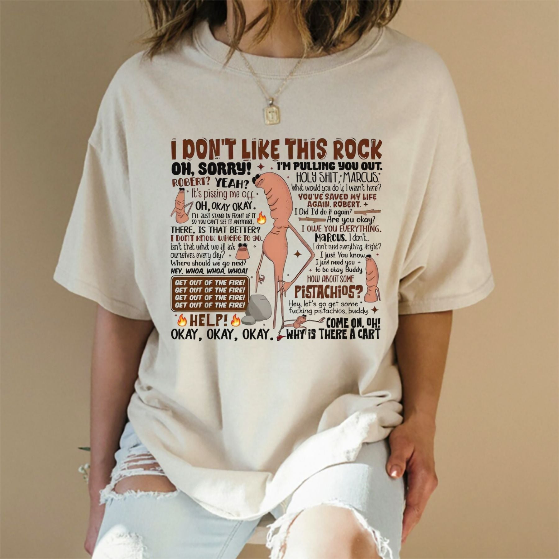 Pasimax "I Don’t Like This Rock" T-Shirt — main product shot