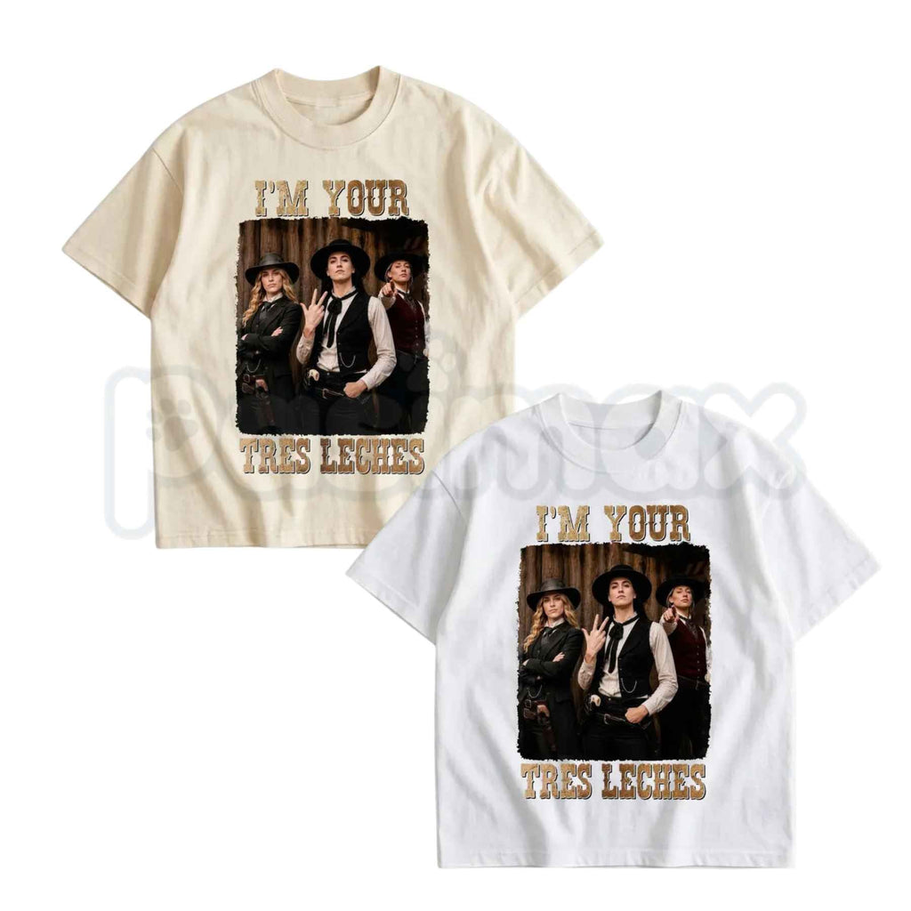 I’m Your Tres Leches Graphic T-Shirt – Caitlin Clark, Sophie Cunningham, Lexie Hull Western Basketball Unisex Cotton Shirt