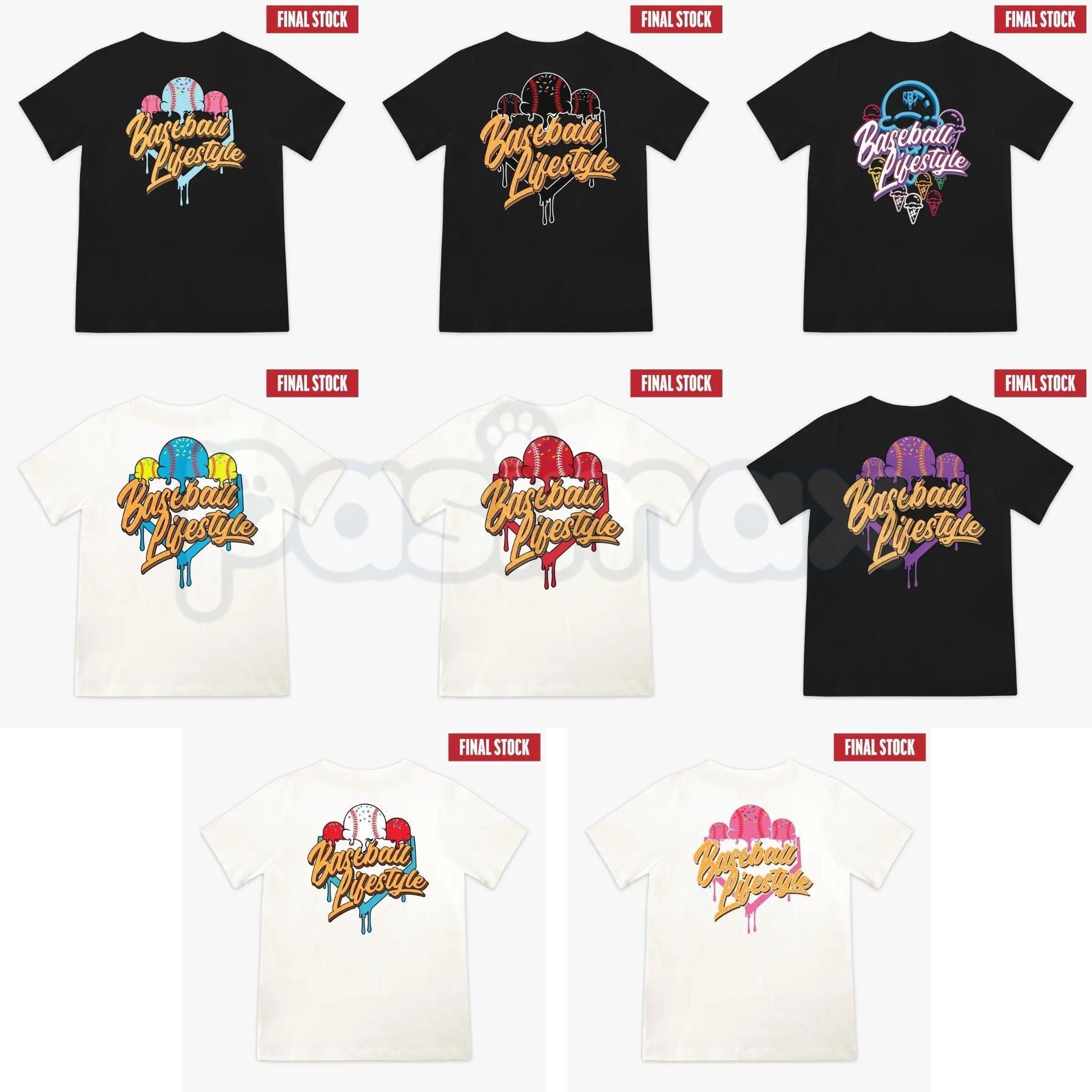 Ice Cream T-Shirt – Cotton Candy Pastel Graphic Tee