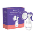 Lansinoh Manual Breast Pump for Breastfeeding Mothers - Easy to Use, Portable, and Affordable