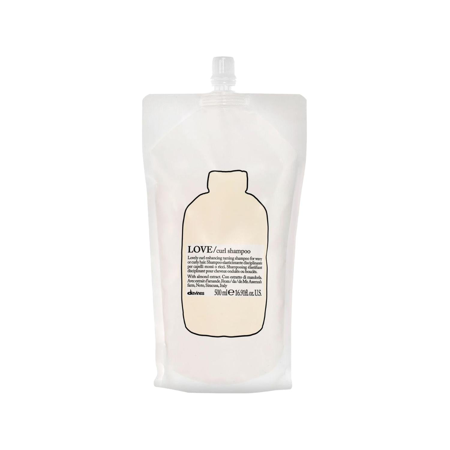 Davines Love Curl Enhancing Shampoo Refill 500 ml - For Curly Hair Care