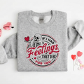 If I Had Feelings Theyd Be For You Sweatshirt | Skeleton Valentine Tee