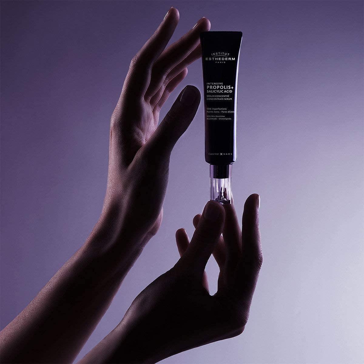 Institut Esthederm Intensive Propolis + Salicylic Acid Serum for Acne-Prone Skin - Reduces Acne, Regulates Sebum, Improves Skin Texture