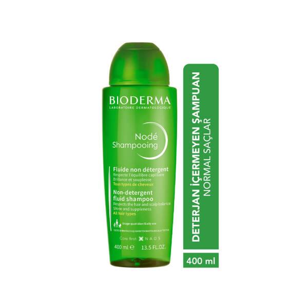 Bioderma Node Fluid Shampoo - Gentle, Non-Damaging, Fragranced Shampoo for All Hair Types - 400ml