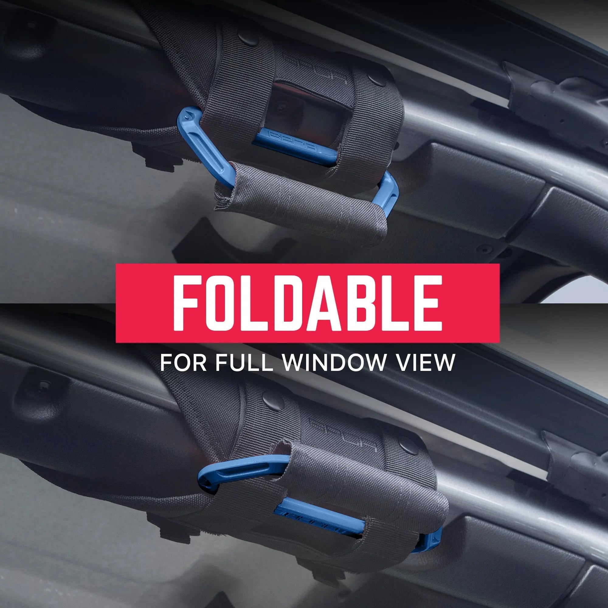 GPCA GP-Grip PRO Foldable Color Handles — Jeep Wrangler (2007–2023) — feature highlight