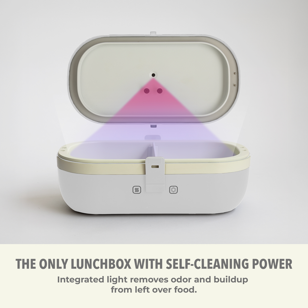 Self-Heating Lunch Box With USB-C Cord and UV LIGHT SANITIZER – Fritaire, view 2