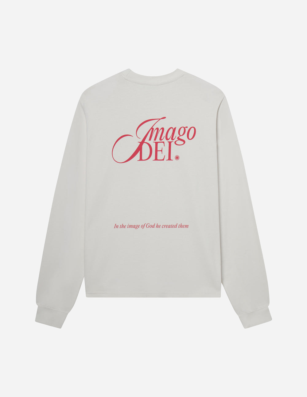 Elevated Faith Imago Dei LS Unisex Tee — alternative angle