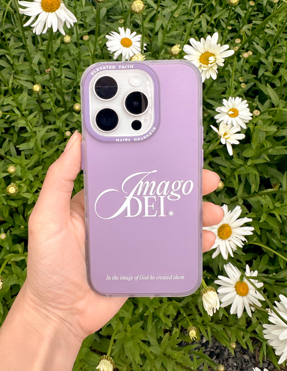 Elevated Faith Imago Dei Phone Case — detail close-up