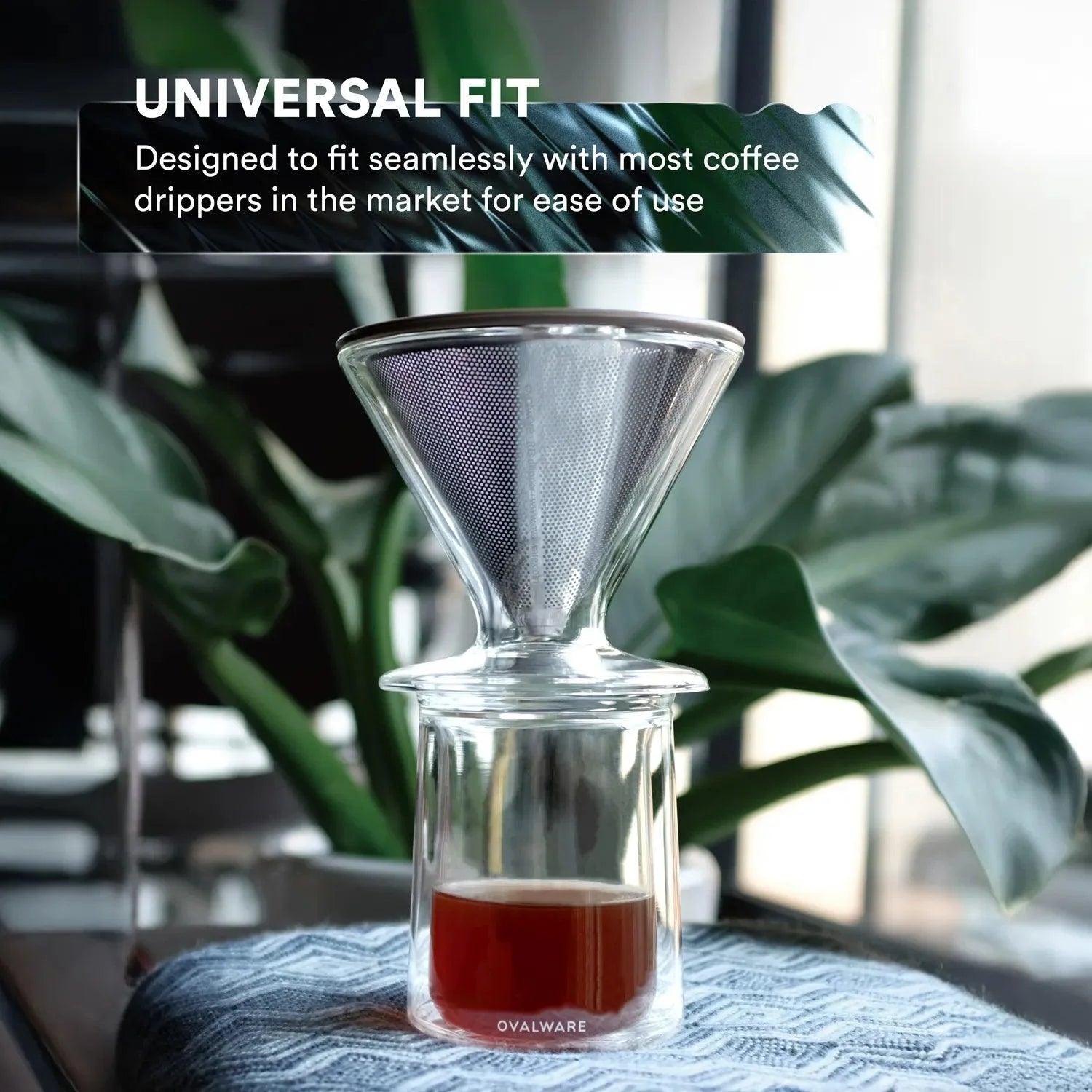 Double Wall Coffee Tasting Glass - 350mL/12oz – Ovalware, view 7