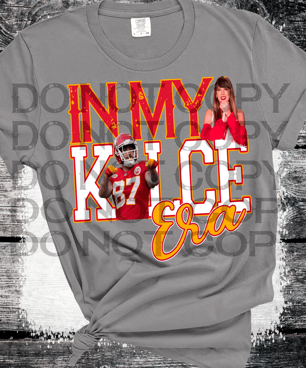 A Blessed Texas Mess Boutique In my Kelce Era Travis Taylor Swift Chiefs Football Swifties — detail shot 7
