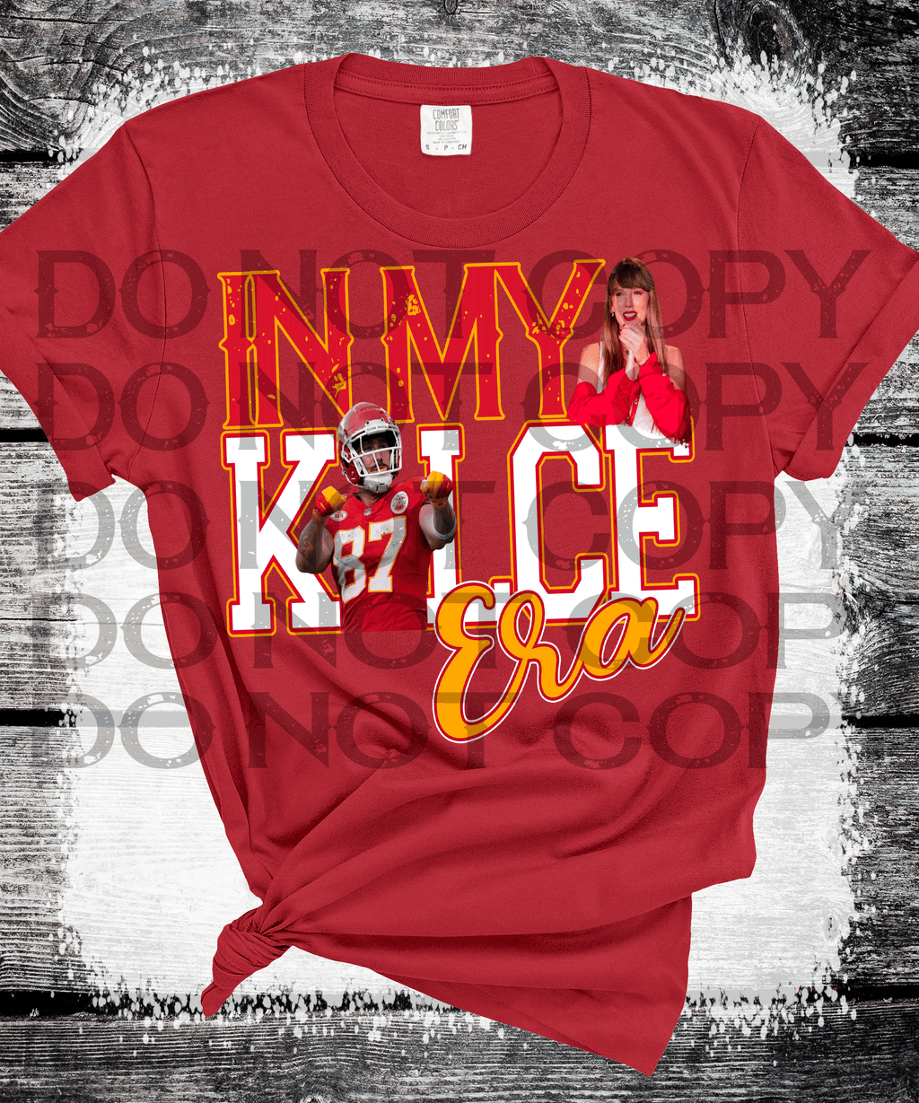 A Blessed Texas Mess Boutique In my Kelce Era Travis Taylor Swift Chiefs Football Swifties — apparel & accessories category context