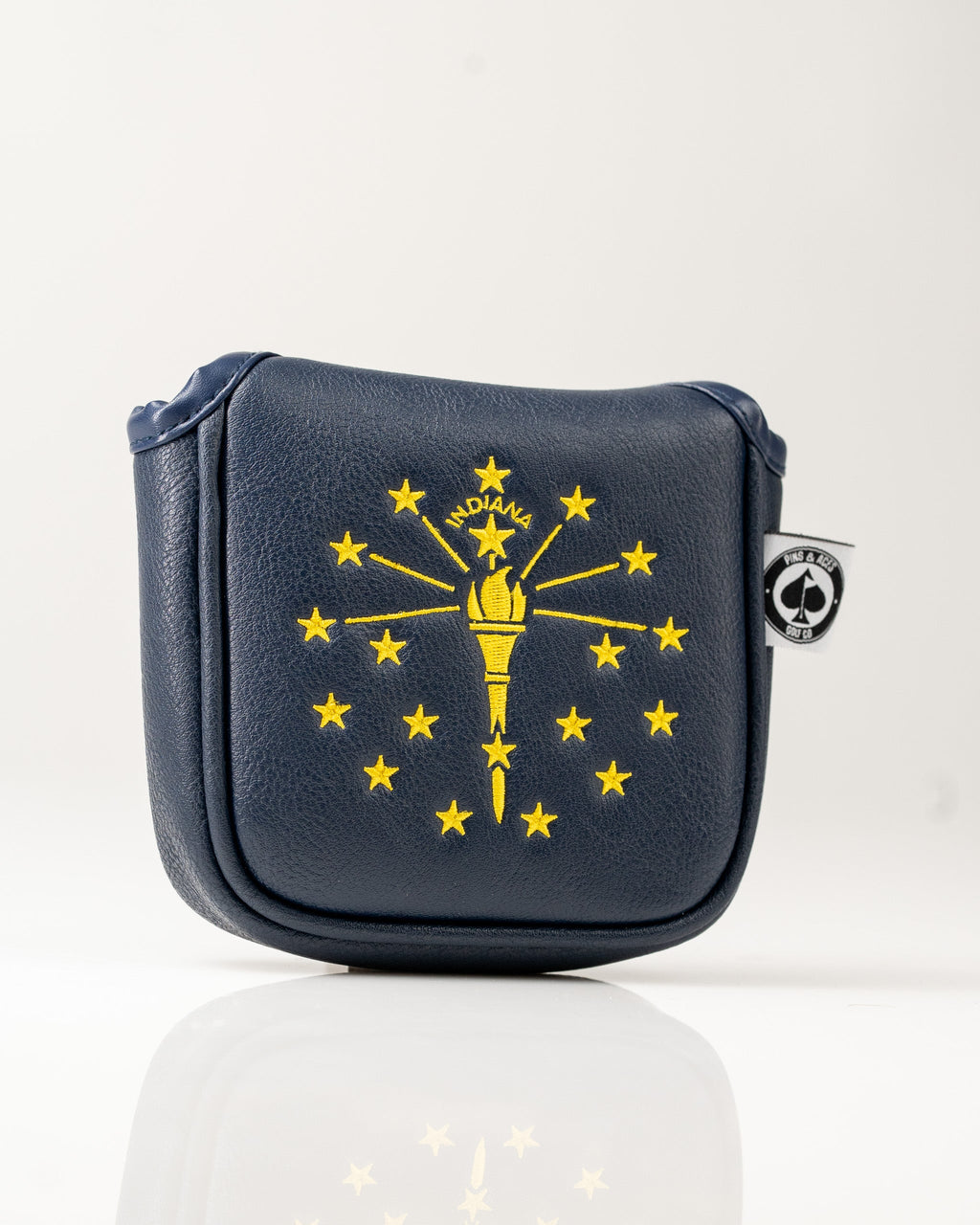 Indiana State Flag - Mallet Putter Cover – Pins and Aces, view 2