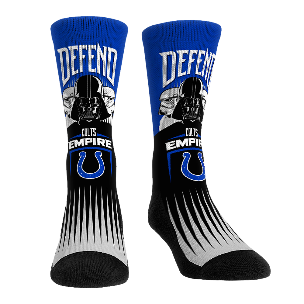 Rock 'Em Socks Indianapolis Colts - Star Wars  - Defend The Empire — main product shot