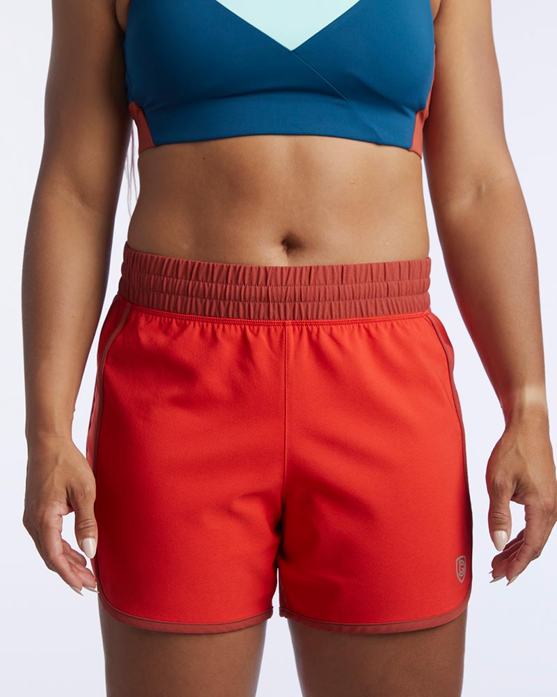 Goal Five Indie Women's Sport Shorts — color detail