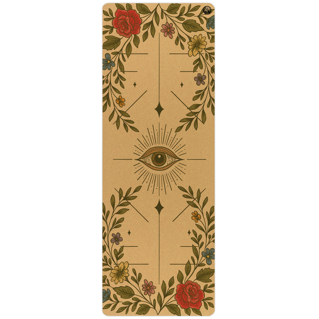 Infinite Bloom Aura Cork Yoga Mat – Yoloha Yoga