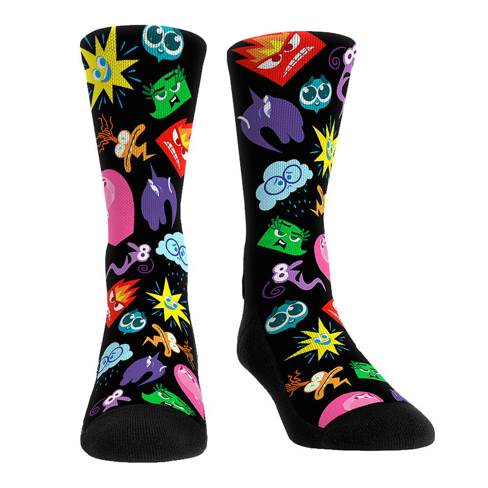 Rock 'Em Socks Rock 'Em Socks Inside Out 2 - Emotions - All-Over — main product shot