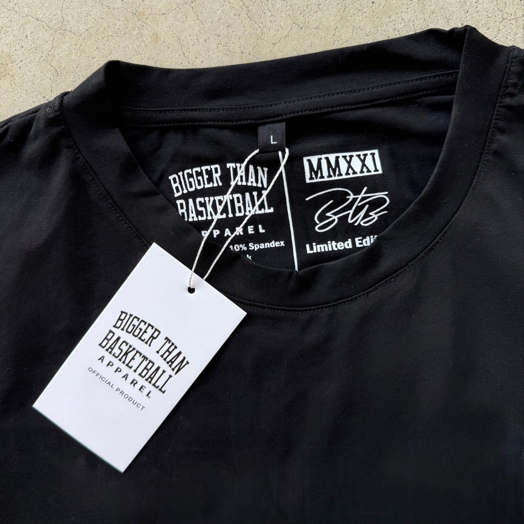 Bigger Than Basketball She Got Game - T-Shirt - Black — alternate view