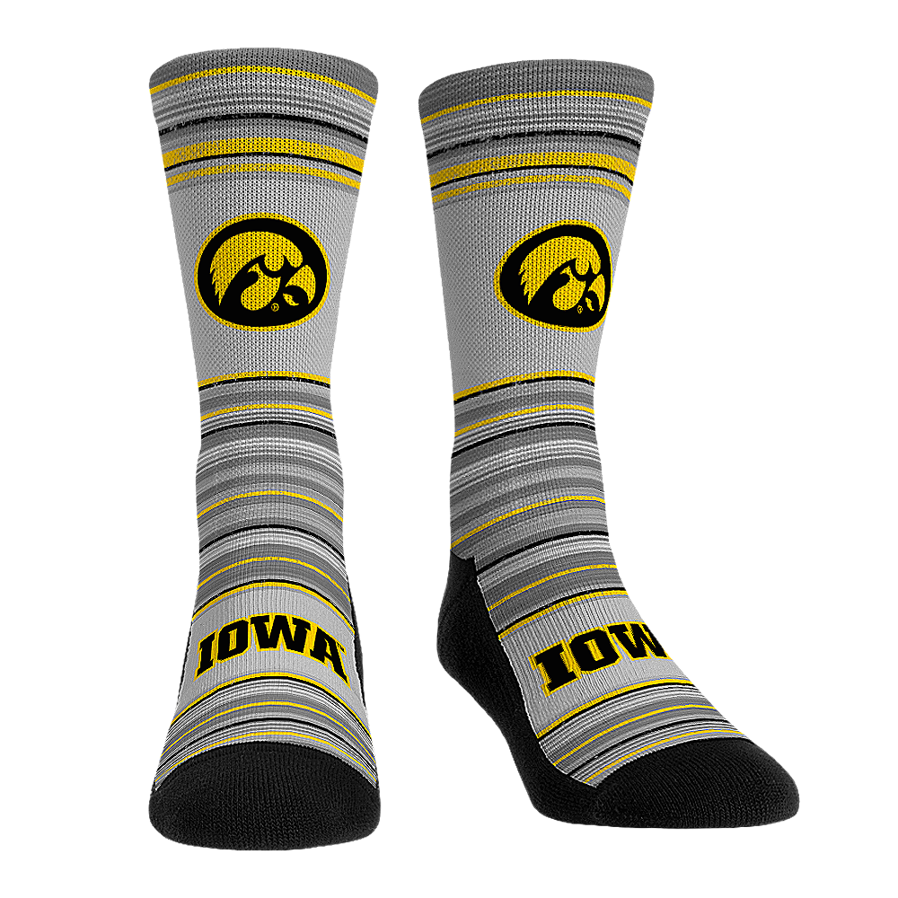 Rock 'Em Socks Rock 'Em Socks Iowa Hawkeyes - Heather Classics — main product shot