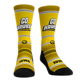 Rock 'Em Socks Iowa Hawkeyes - Go Hawks