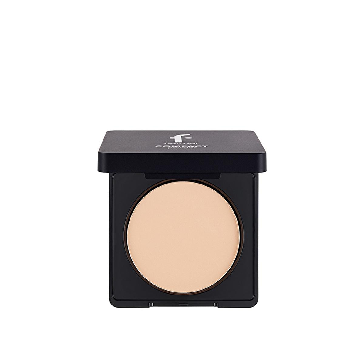 Flormar Compact Powder 092 Medium Soft Peach - Matte Finish, High Coverage Makeup for Natural Look