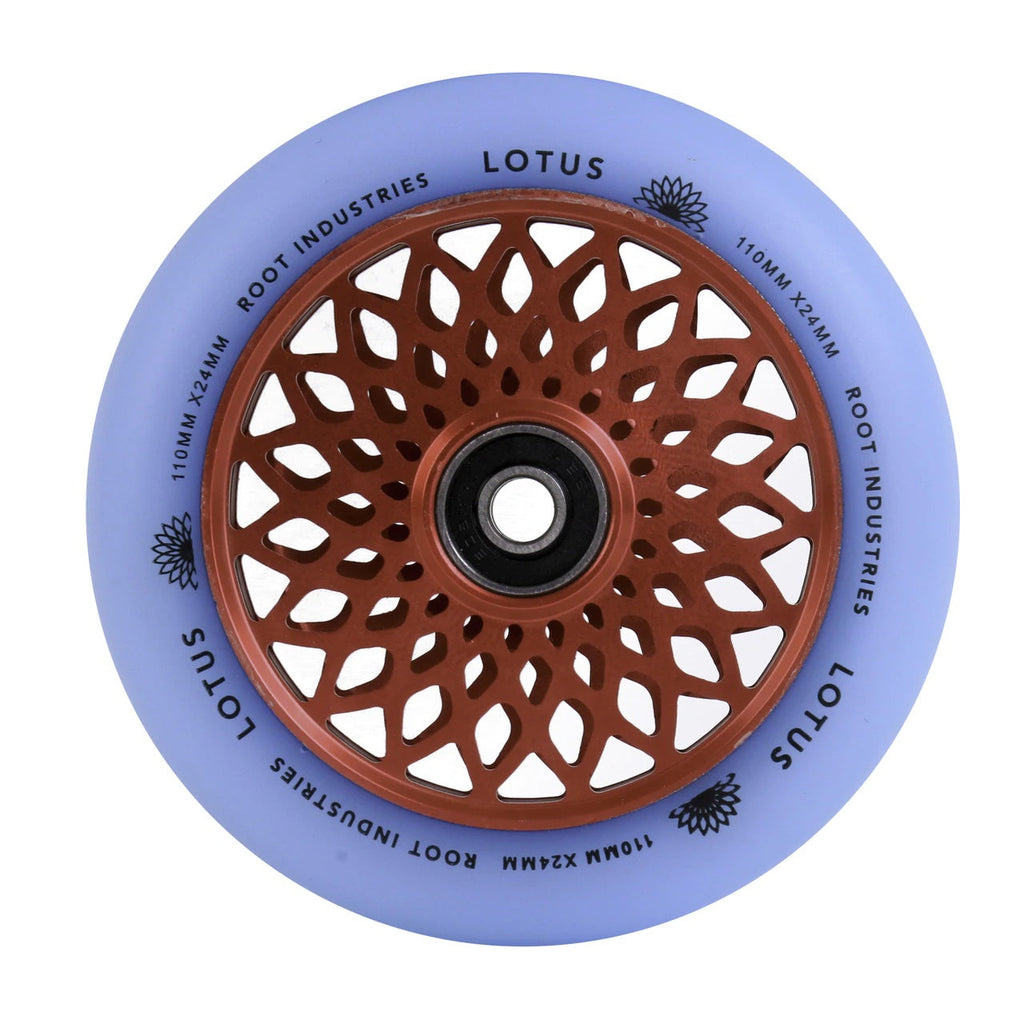 Root Industries 110mm X 24mm Lotus Wheels - Isotope/Pink (Pair) by Skates USA