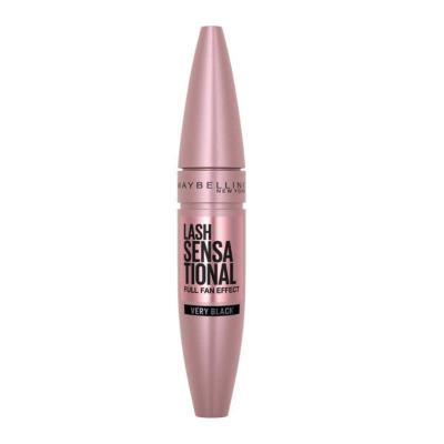 Maybelline Lash Sensational: Volumizing, Curling, Water Resistant Black Mascara - Dramatic Volume & Long Lasting Definition