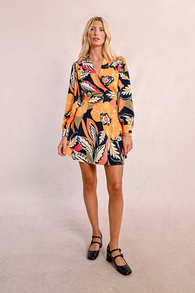 KADOU BOUTIQUE Molly Bracken Midi Dress — main product shot