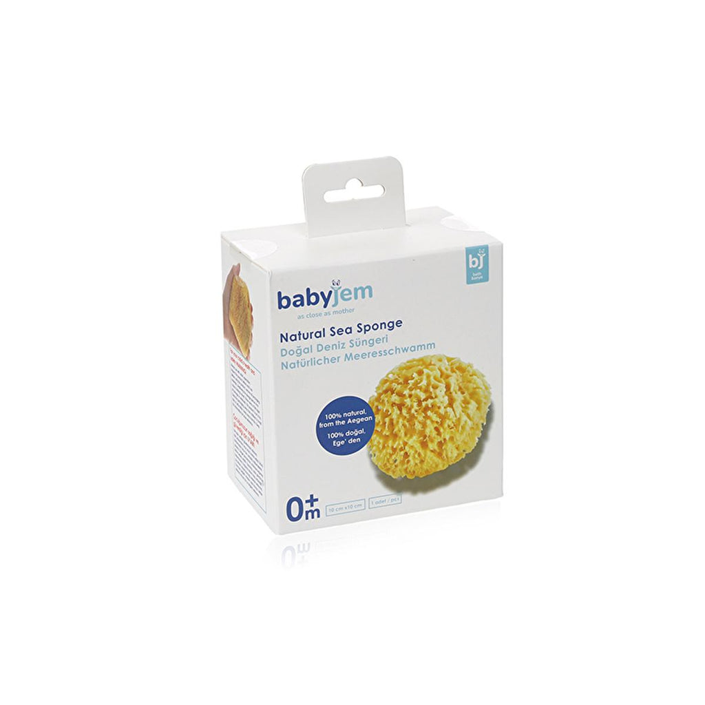 Babyjem Natural Sea Sponge for Gentle Baby Skin Care - Hypoallergenic & Organic Bathing Solution