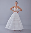 Elegant Voile and Hoop Petticoat with Two Layers - Perfect for Bridal and Costume Wear – Bridal Port