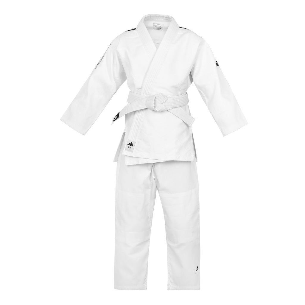 Judo Gear USA J350 Club Single Weave Judogi — detail close-up