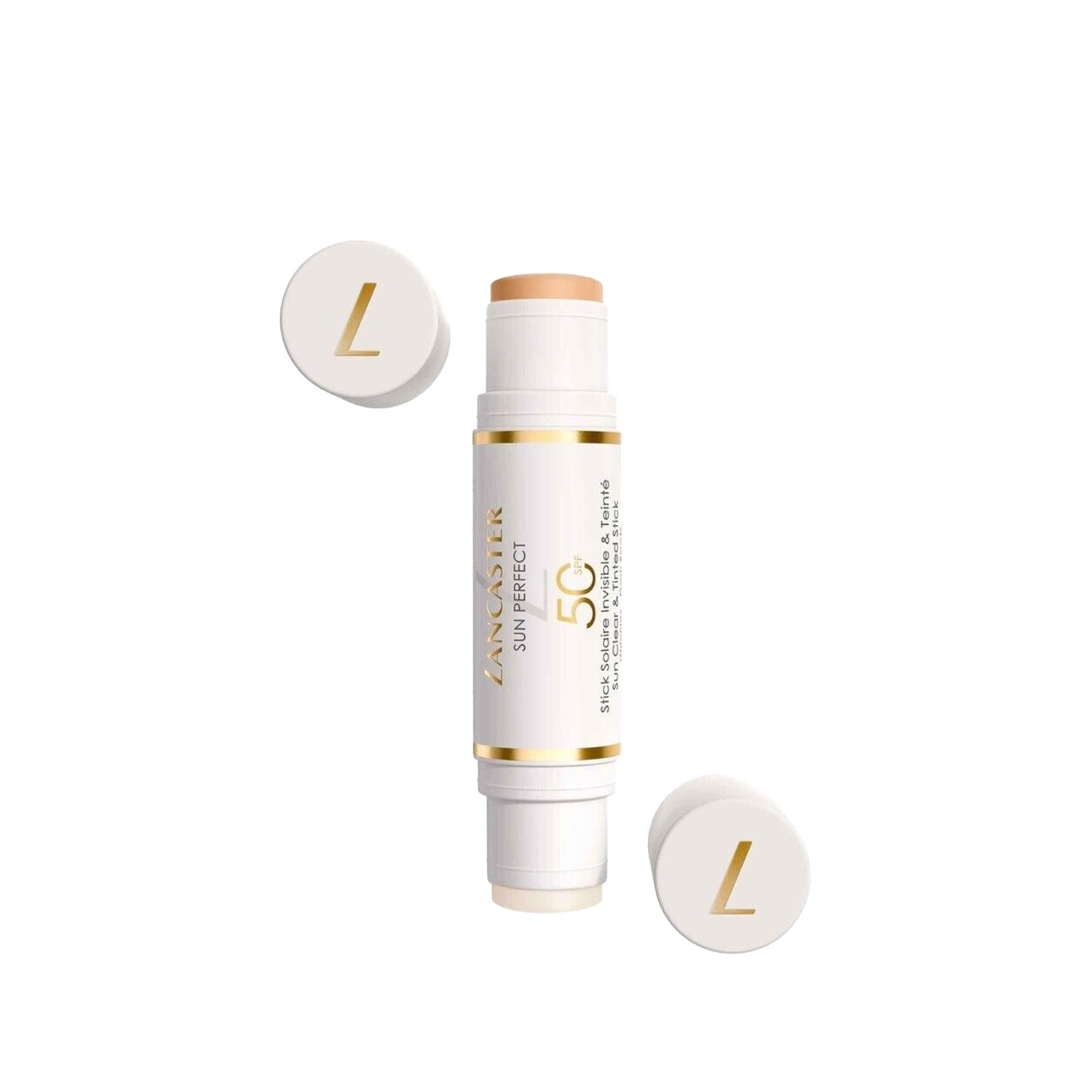 Lancaster Sun Perfect Sun Clear Tinted Stick Spf50 - High Protection Tinted Sunscreen Stick for All Skin Tones