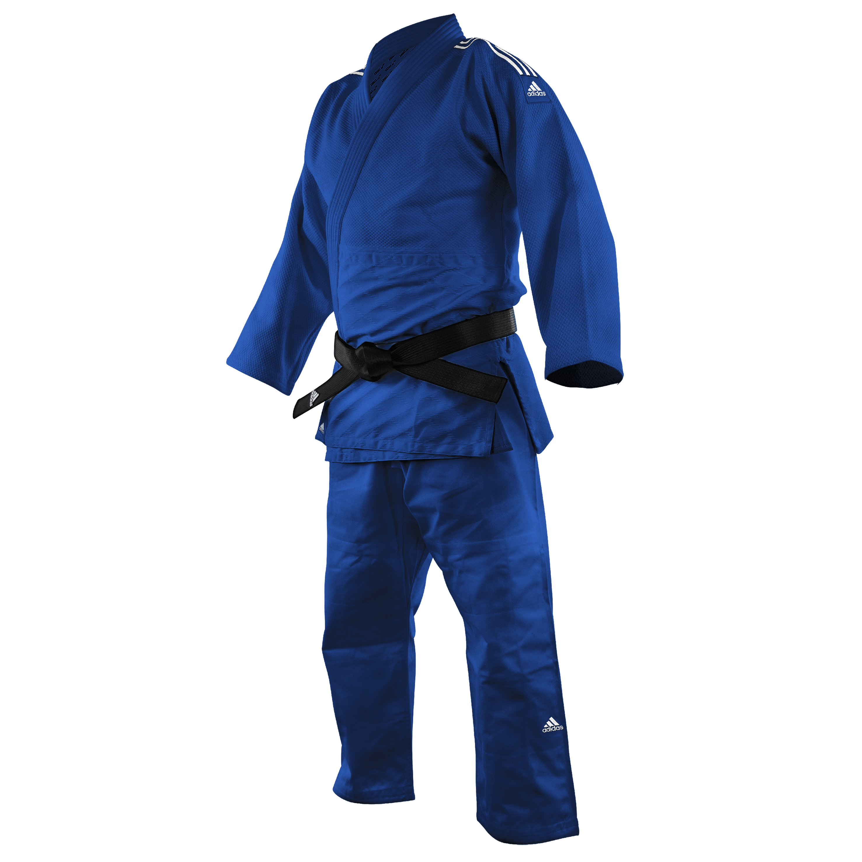 Judo Gear USA J690 Quest with Black and White Stripes — side view