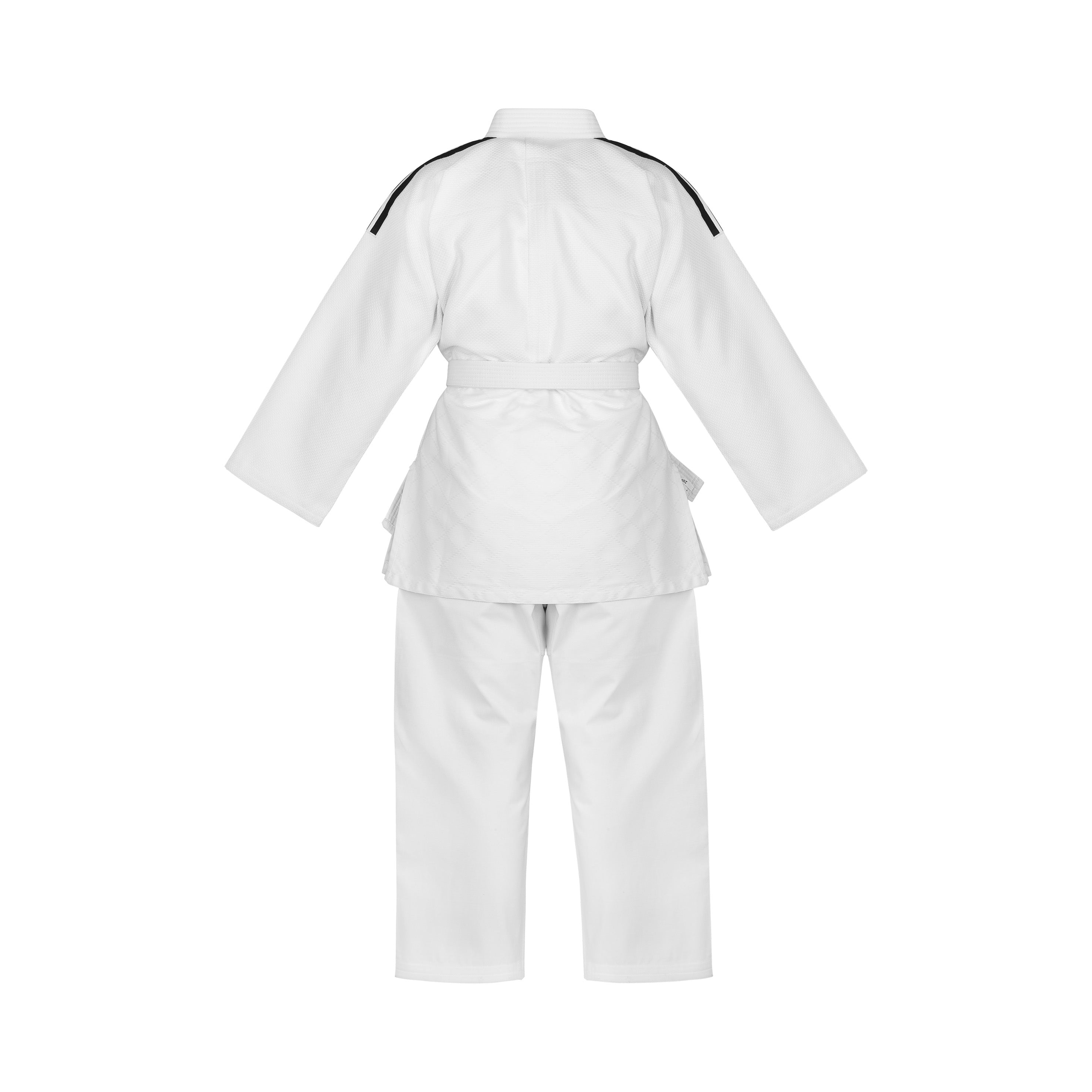 Judo Gear USA J690 Quest with Black and White Stripes — size reference