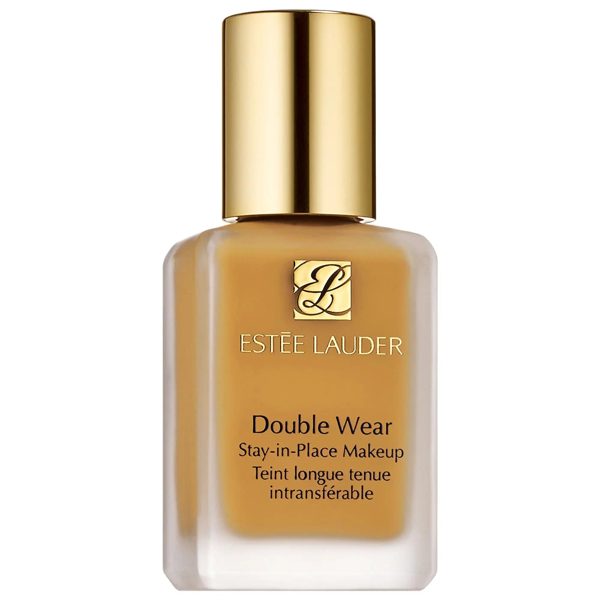 EstŽe Lauder Double Wear: 24-Hour Longwear Foundation - Full Coverage, Natural Matte Finish, Oil-Free - Perfect for Oily Skin