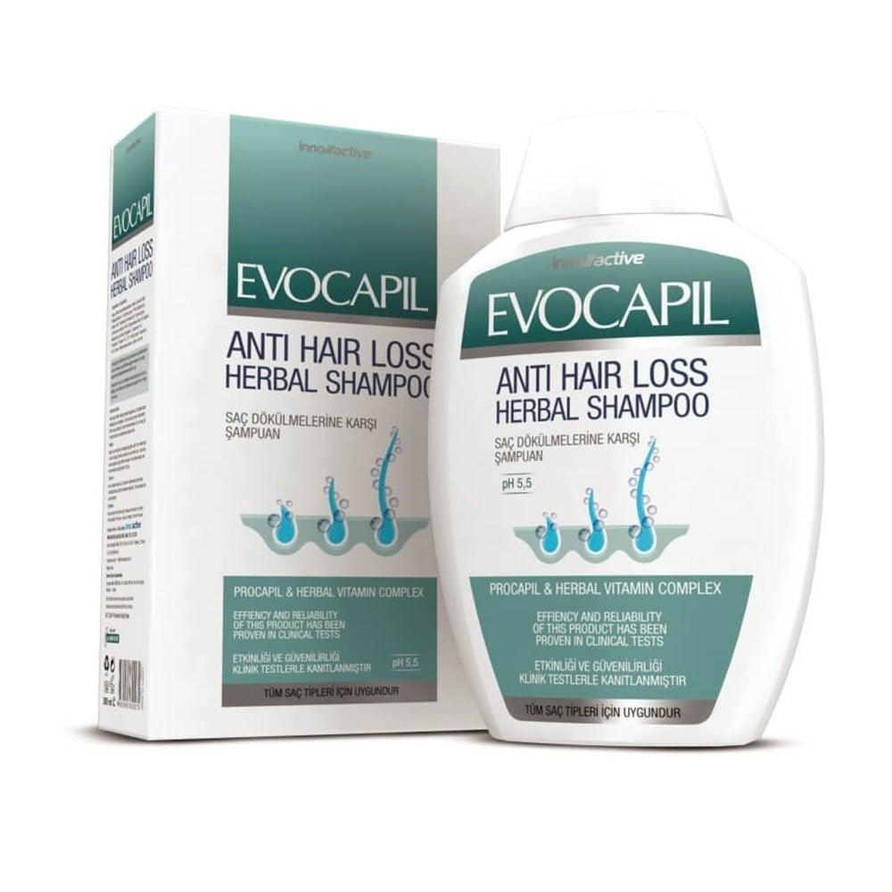 Evocapil Anti-Hair Loss Shampoo 300ml - Promotes Hair Growth & Reduces Hair Loss Naturally