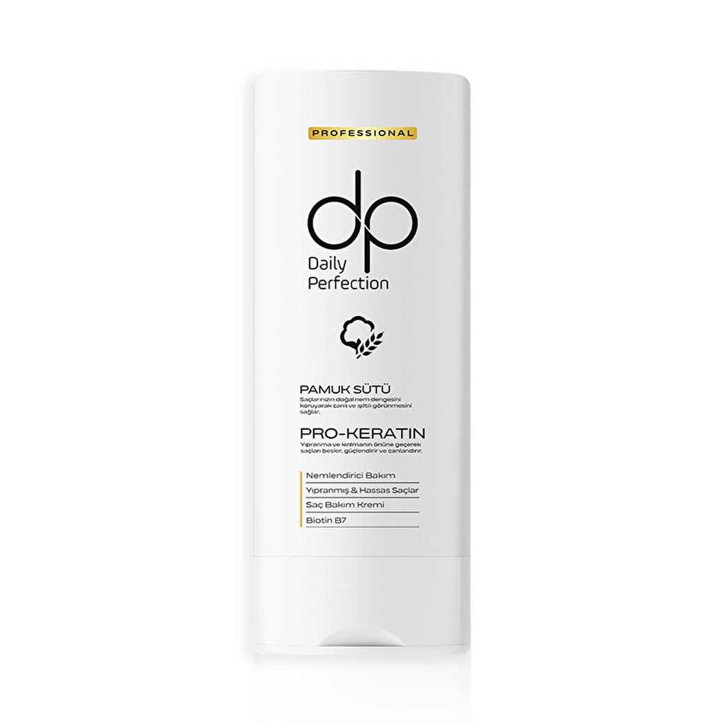 Dp Daily Perfection Hair Care Cream with Cotton Milk & Wheat Protein - 11.83 fl oz Nourishing Moisturizing Treatment