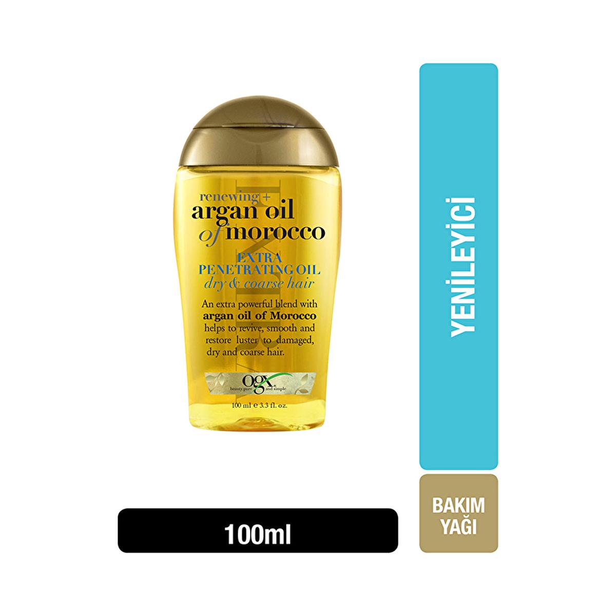 OGX Argan Oil Hair Care - Nourishing Repair for Dry & Damaged Hair, 3.38 fl oz