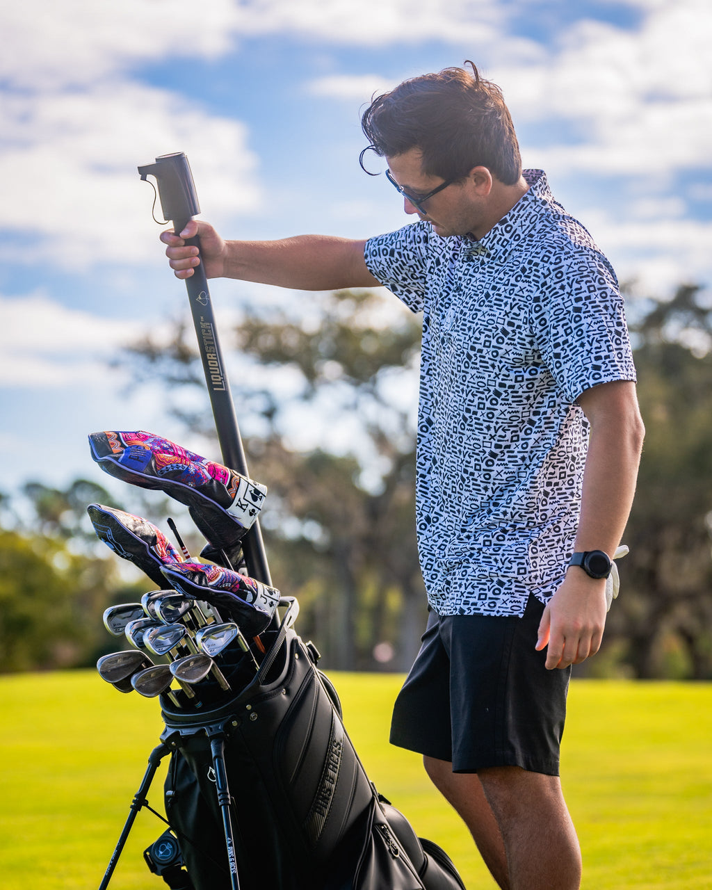 Pins and Aces LiquorStick® 3.0 - Black — alternative angle