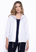 KADOU BOUTIQUE Lightweight White Jacket — main product shot