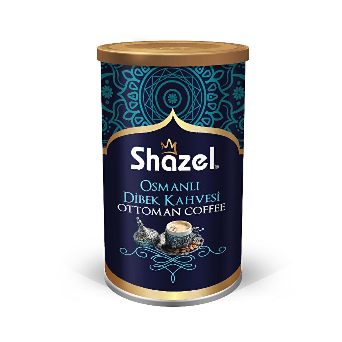 Shazel Osmanlõ Dibek Kahvesi: Authentic Turkish Coffee with Creamy Mastic & Aromatic Spices - 250g