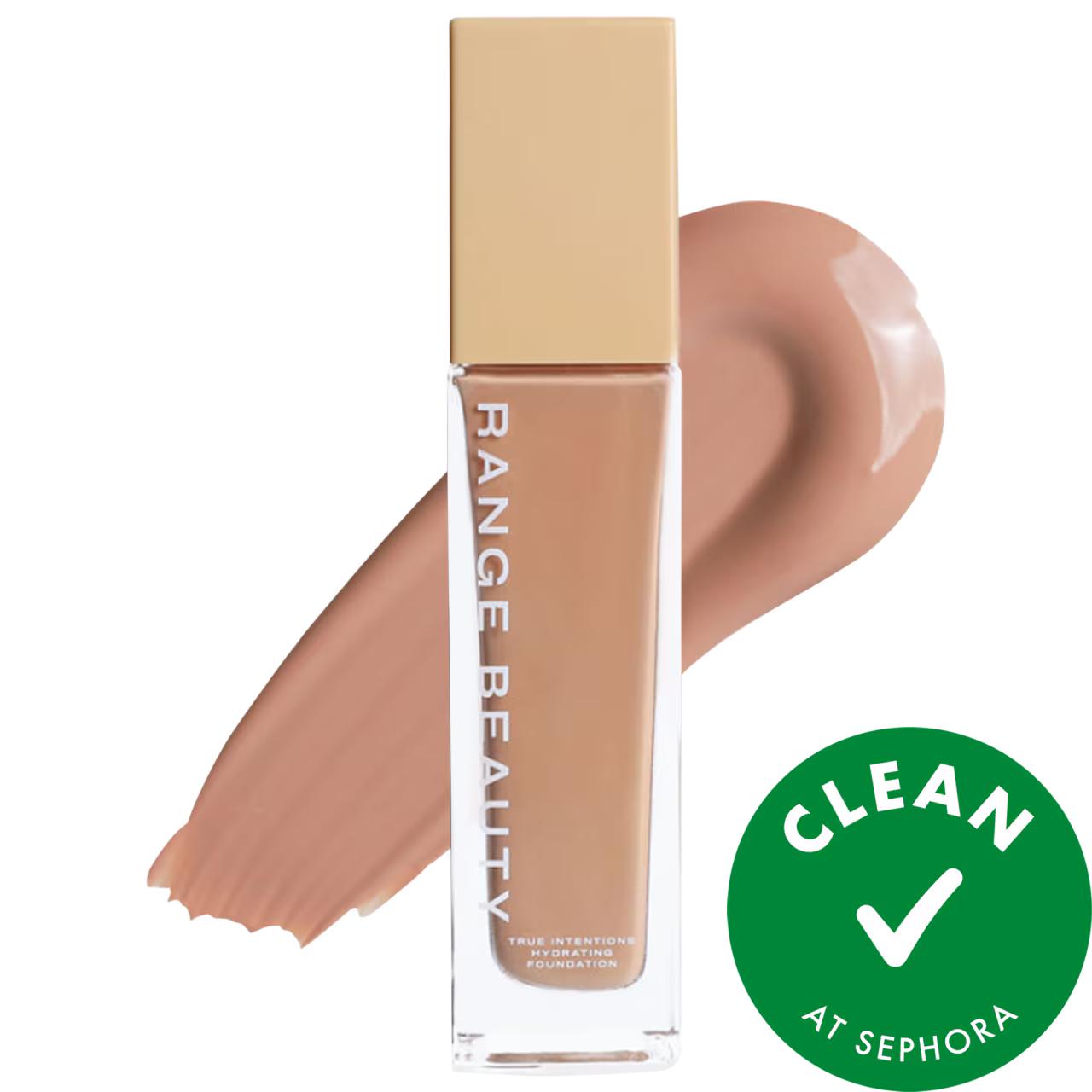 True Intentions Hydrating Foundation - Soothing Makeup for Sensitive Skin, Vegan Cruelty-Free, Gluten-Free Cosmetics