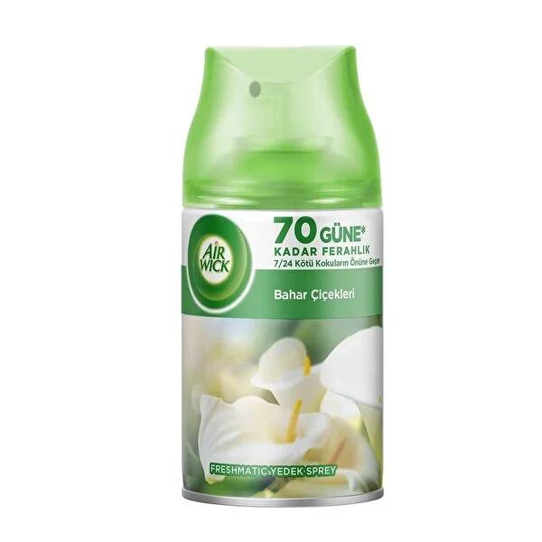 Air Wick Freshmatic Spring Flowers Air Freshener Refill - Enjoy Up to 70 Days of Automatic Freshness, 250ml