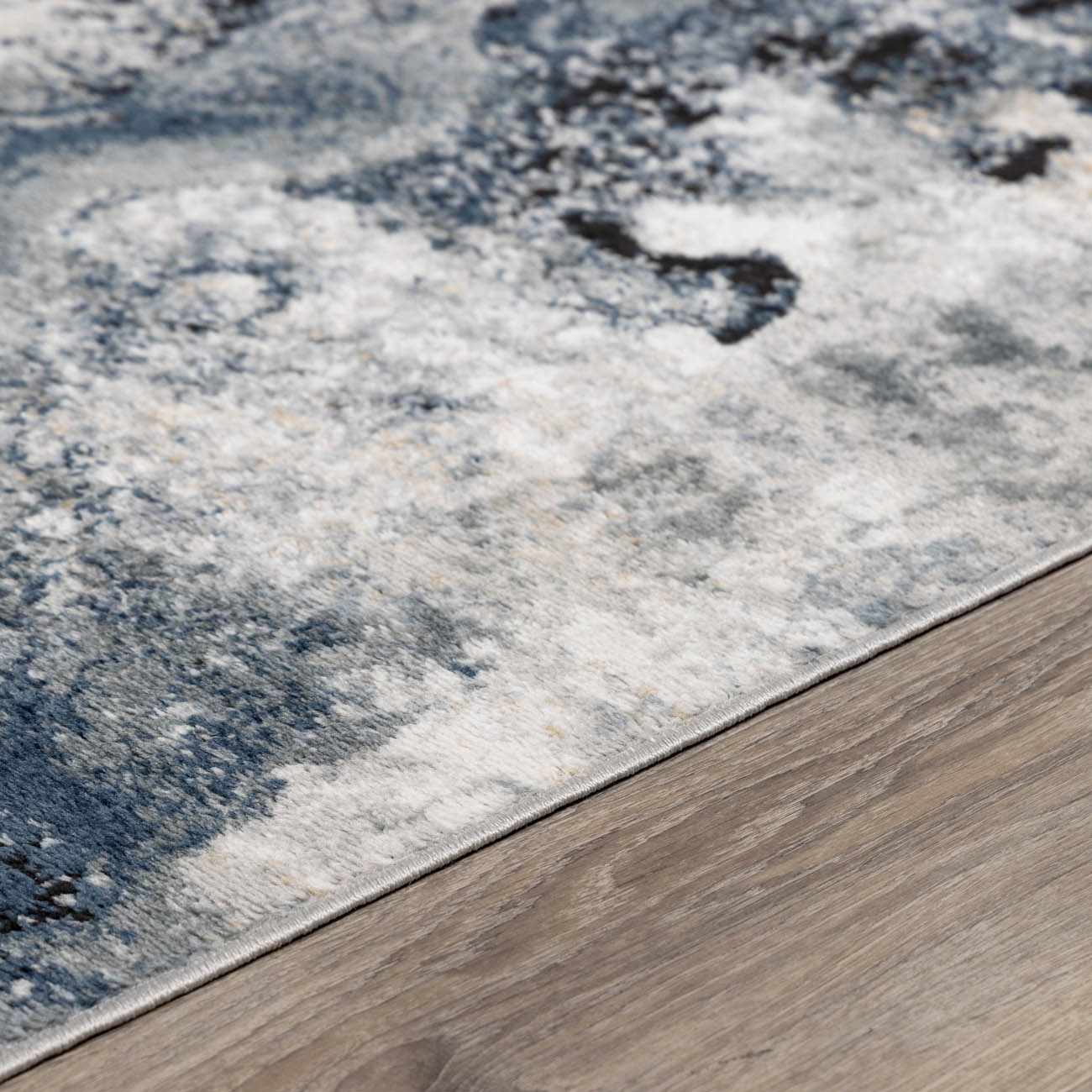 Kirkland Dark Blue Marble Rug – Boutique Rugs, view 8