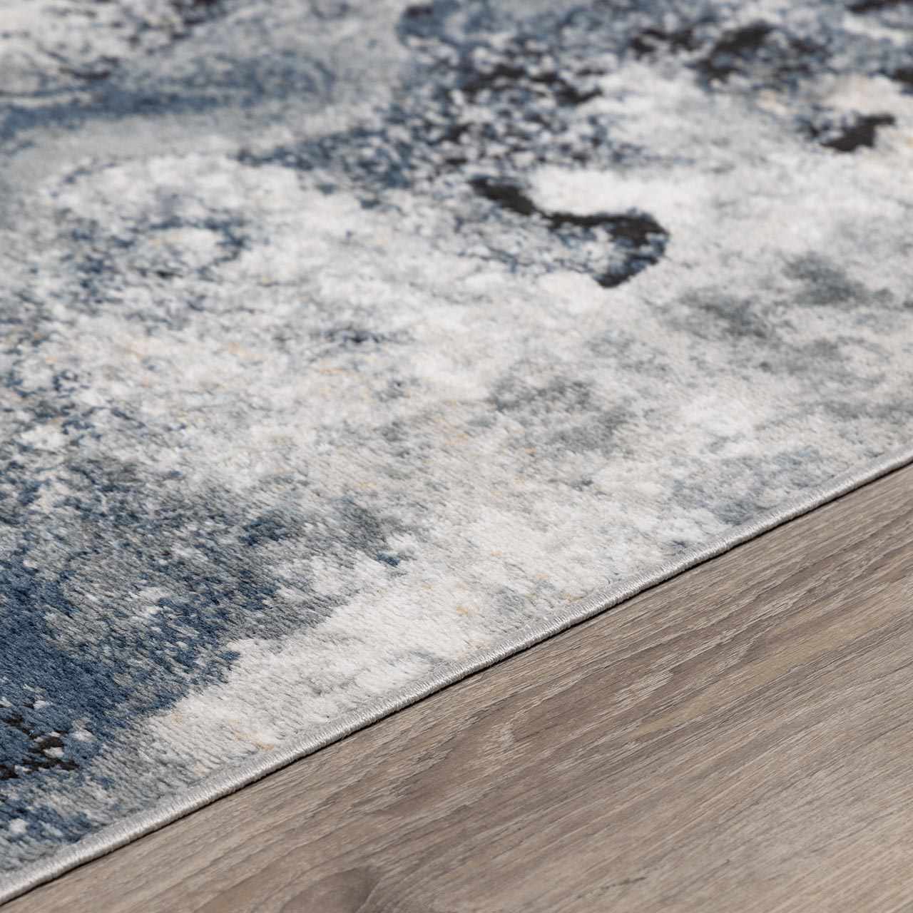 Kirkland Dark Blue Marble Rug – Boutique Rugs, view 22