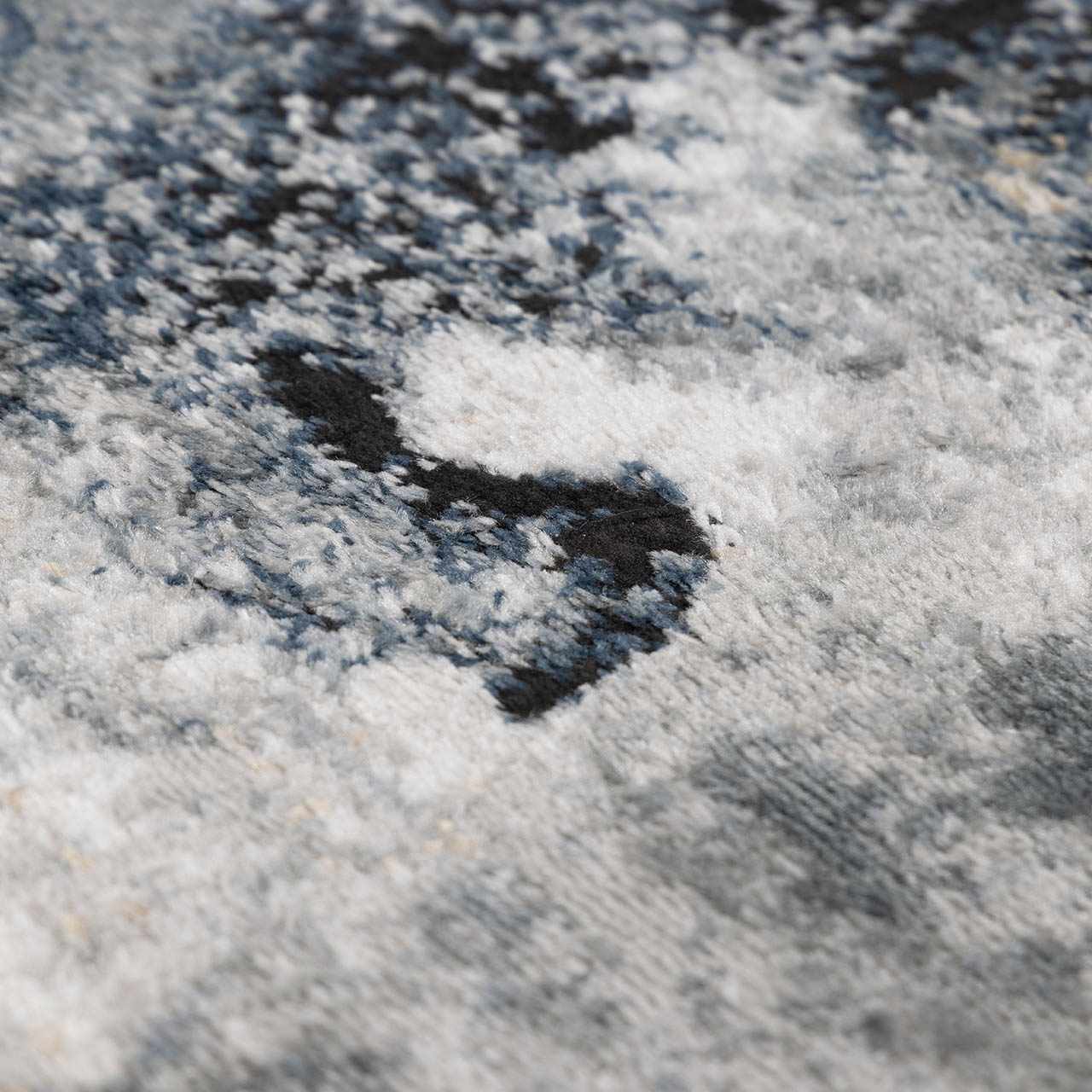Kirkland Dark Blue Marble Rug – Boutique Rugs, view 16