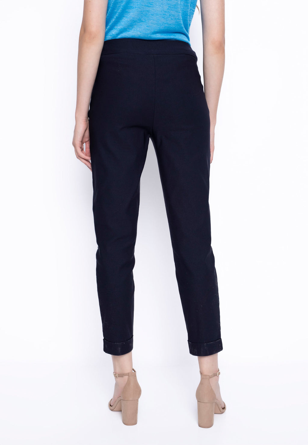 KADOU BOUTIQUE Ankle Cuff Pants by Picadilly Canada — detail close-up